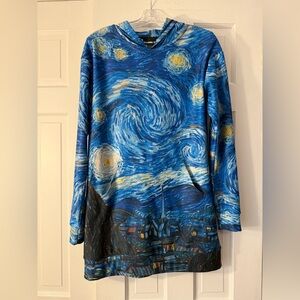 BlackMilk Van Gogh Starry Night Slouchy